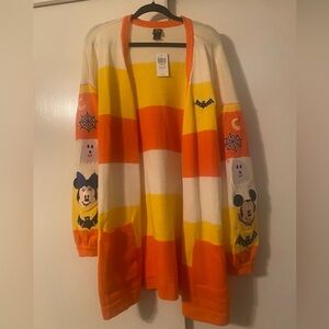 Disney candy corn limited edition cardigan